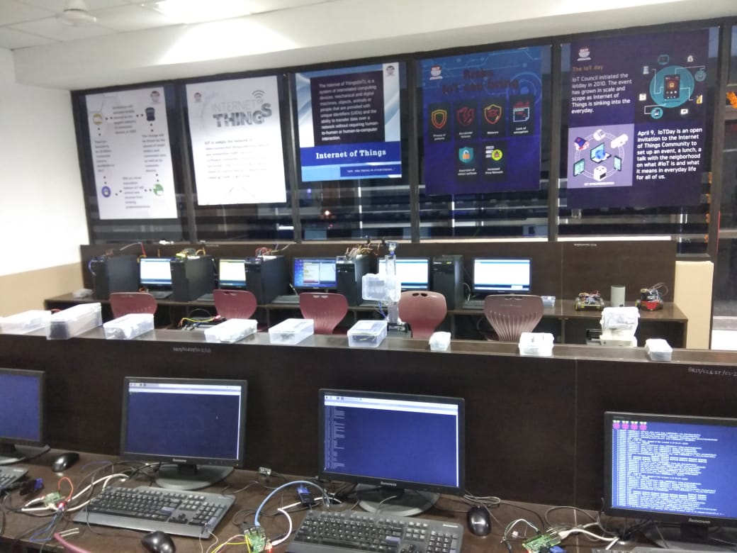 The Internet of Things laboratory at SKIT Jaipur