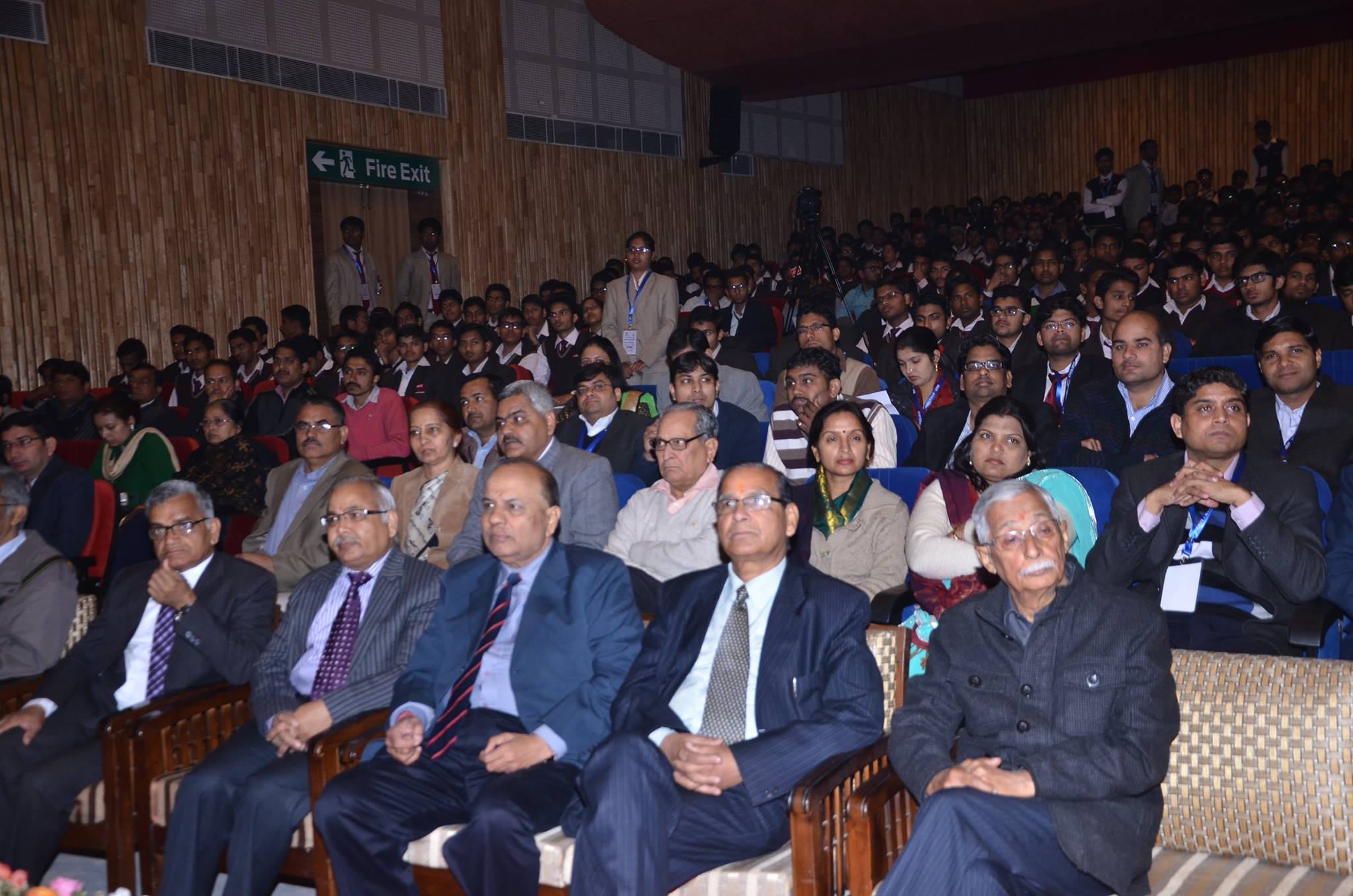 A full seminar hall at SKIT