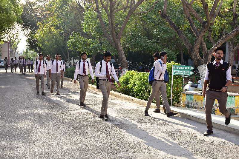 The SKIT campus grounds