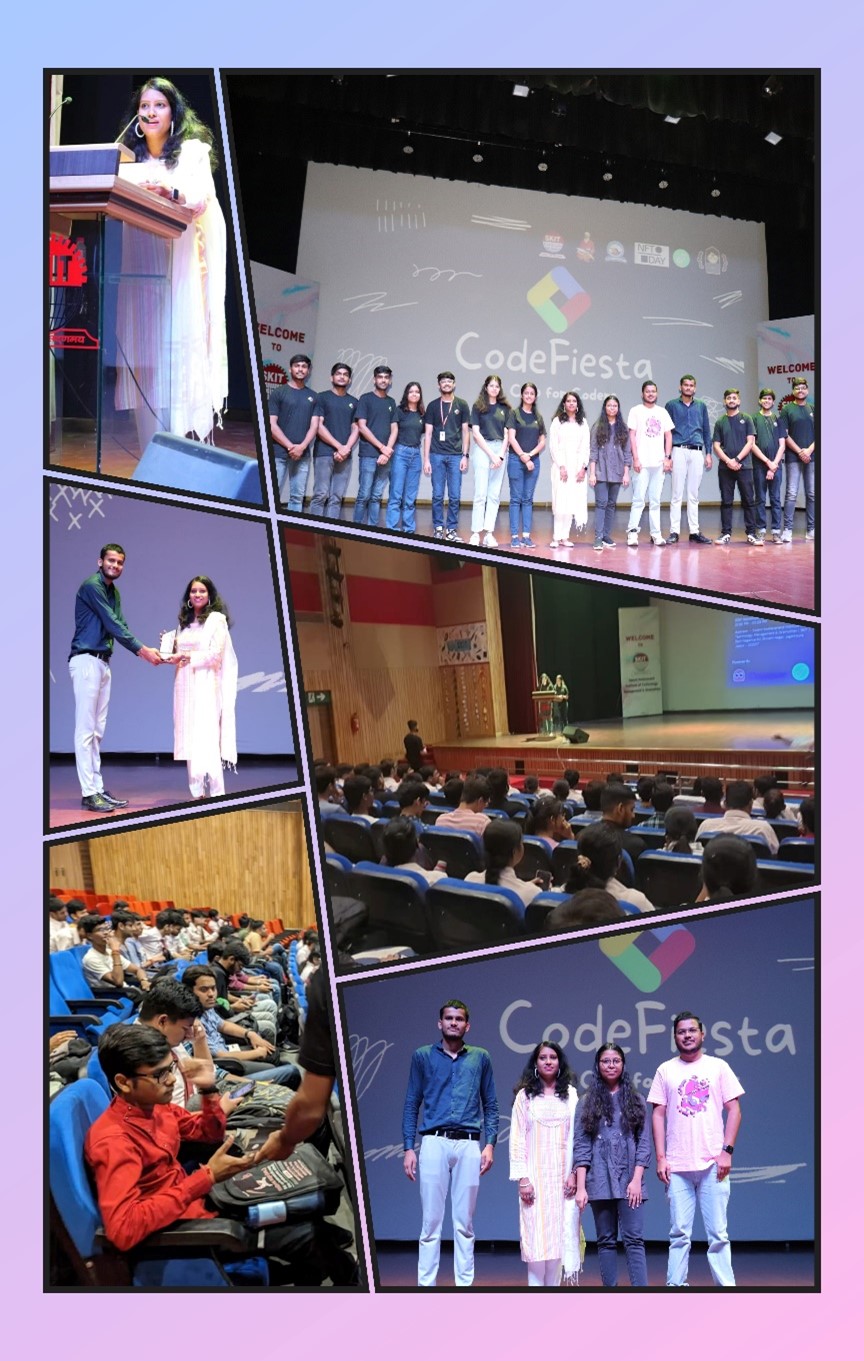 A poster for Codefiesta, the coding club event