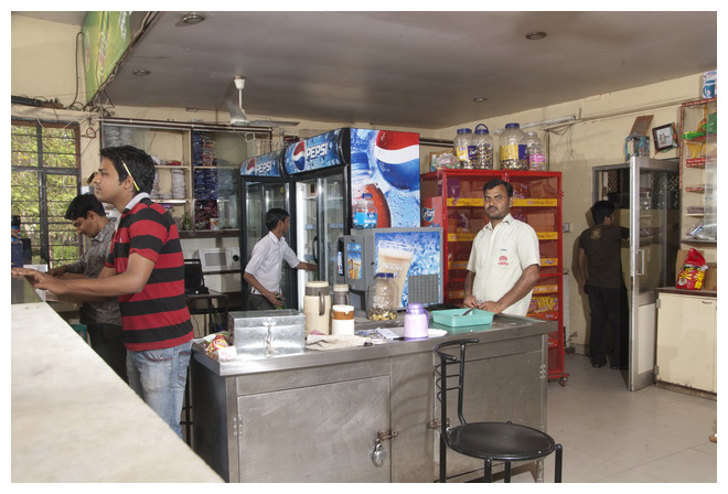 The canteen counter
