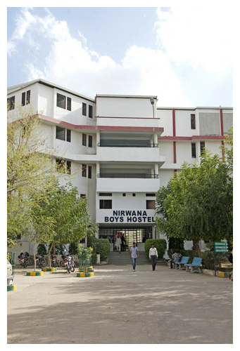 The girls hostel at SKIT Jaipur
