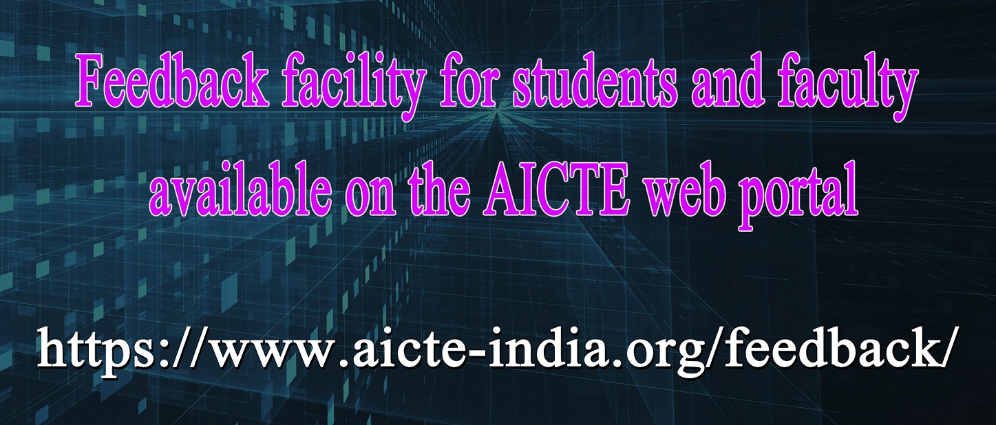 The student and faculty feedback banner used by SKIT Jaipur