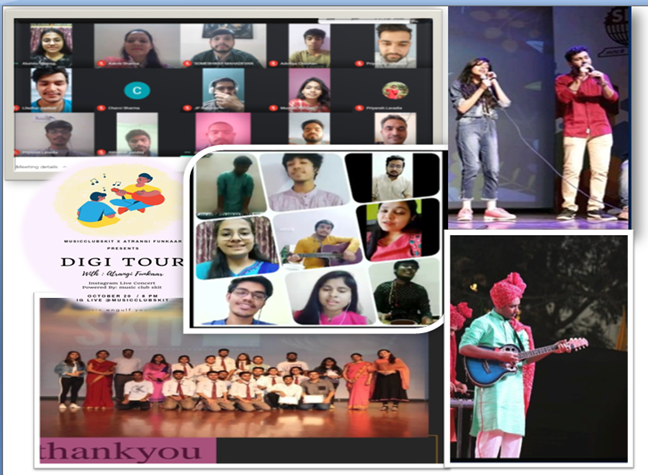 A performance by the SKIT Music Club